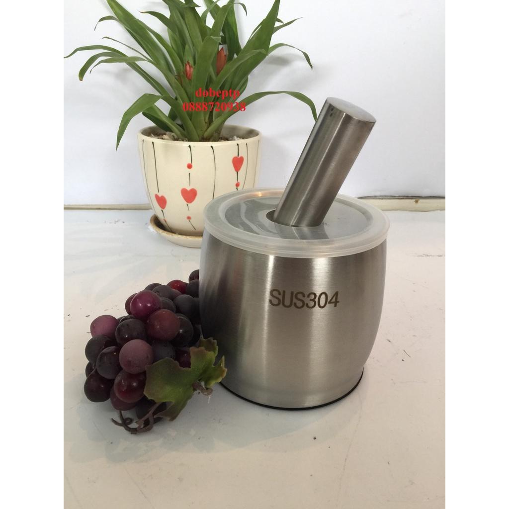 Bộ chày cối dầm gia vị inox 304
