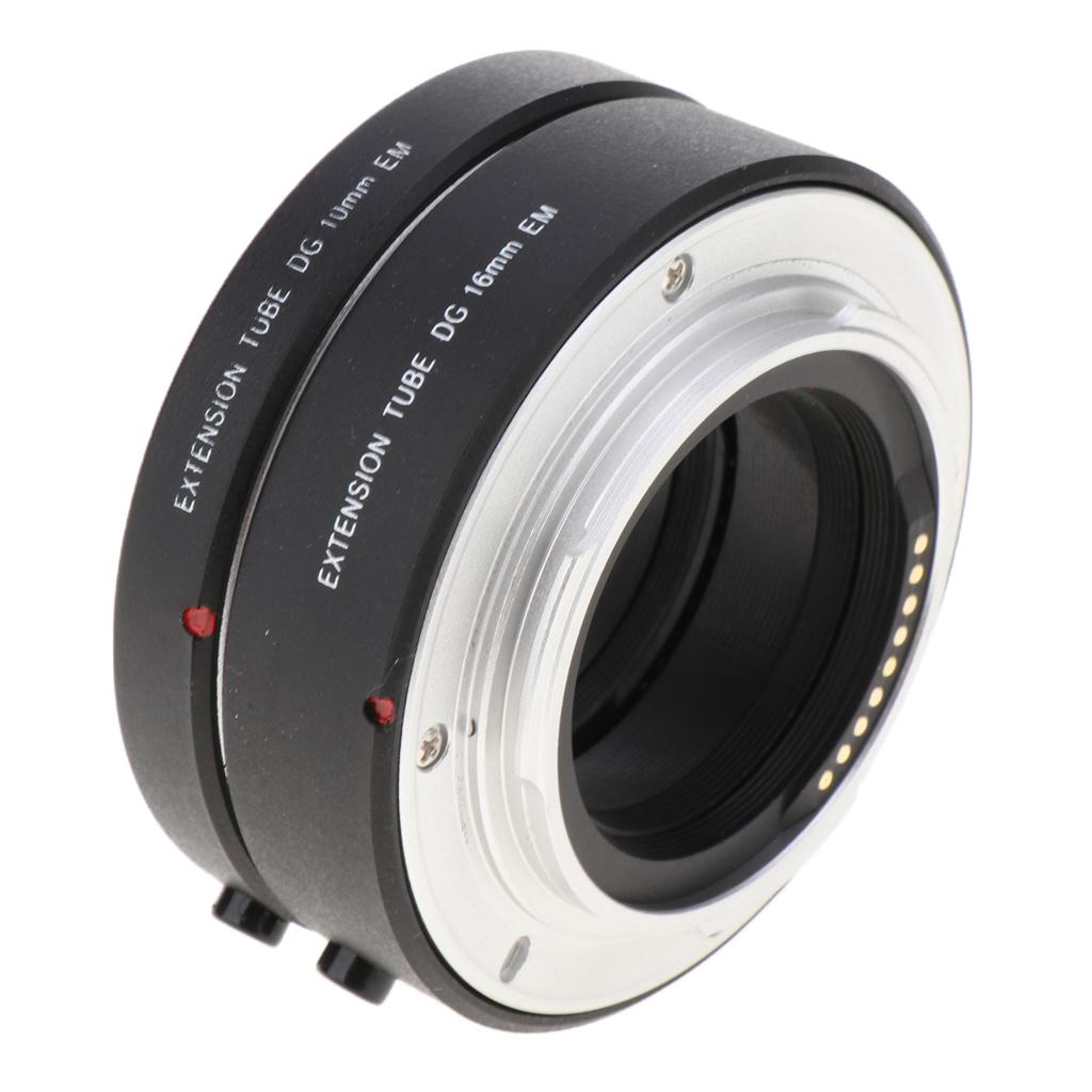 Metal Auto Focus Macro Extension Tube Adapter 10mm 16mm For