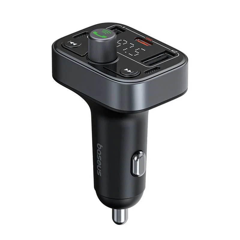 Bộ Tẩu Sạc Đa Năng Phát Nhạc Trên Xe Hơi Baseus S-09 Pro Series Car FM Transmitter [ HÀNG CHÍNH HÃNG ]