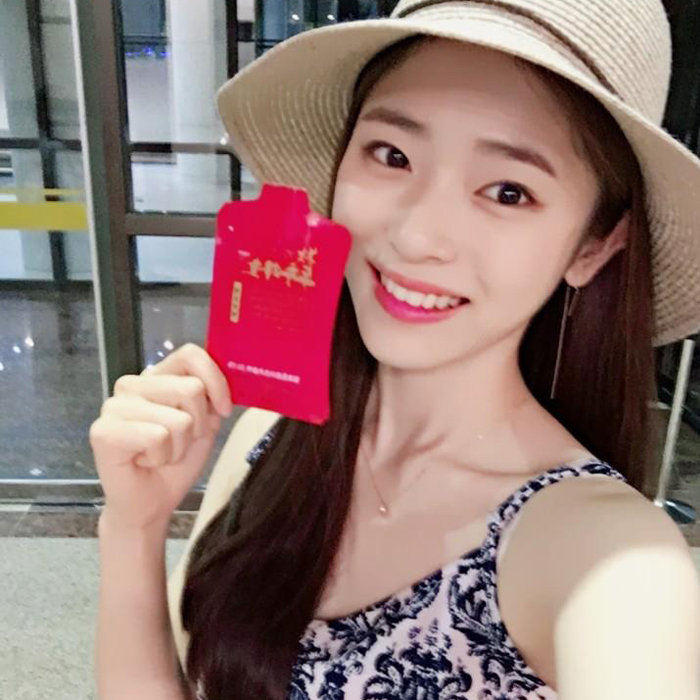 Bộ 2 Hộp Đông Trùng Hạ Thảo Lên Men Bonchowi Hàn Quốc Màu Đỏ Chiết Xuất 33.5%