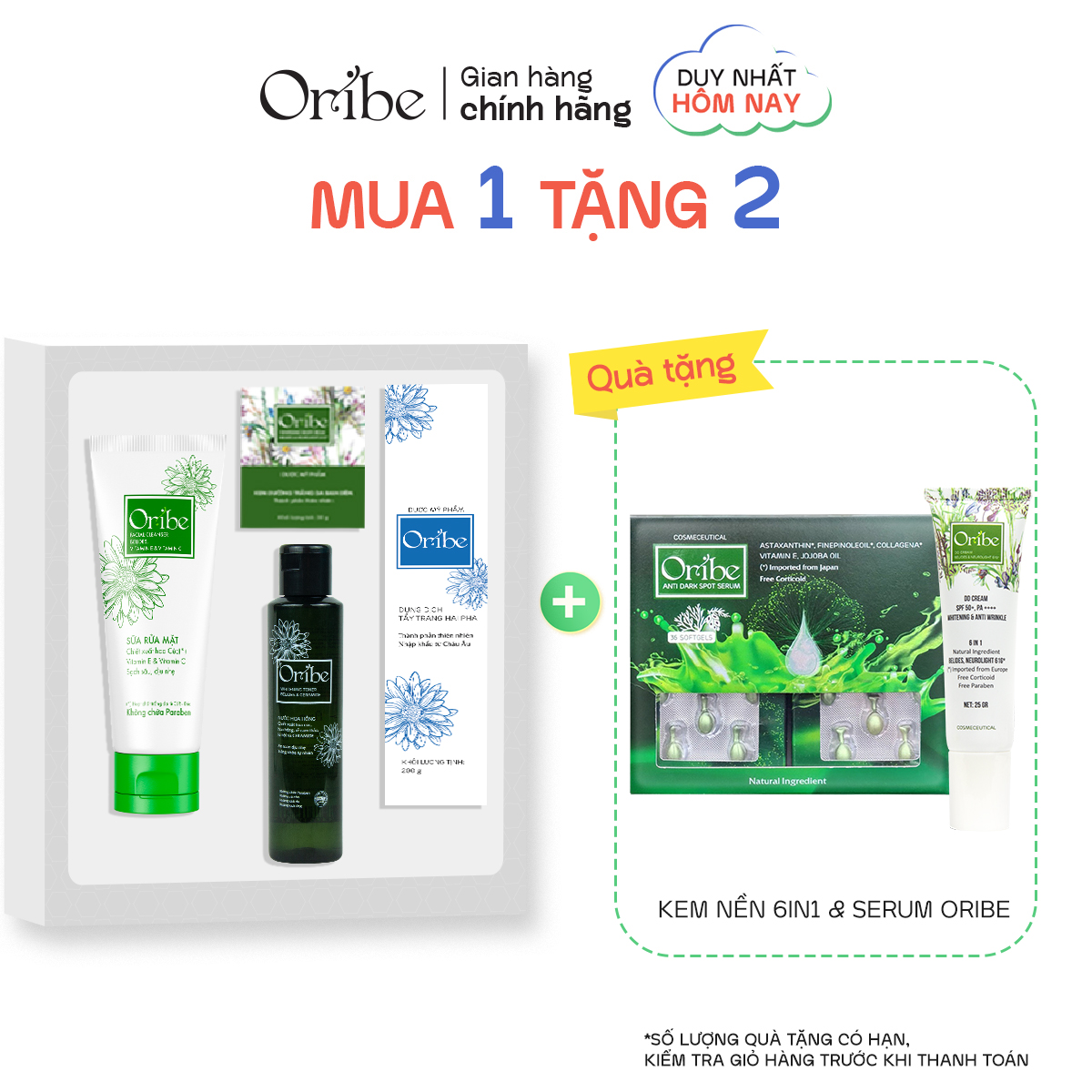 Bộ Sản Phẩm Dưỡng Da Và Làm Sạch Chuyên Sâu Oribe Bản Giới Hạn