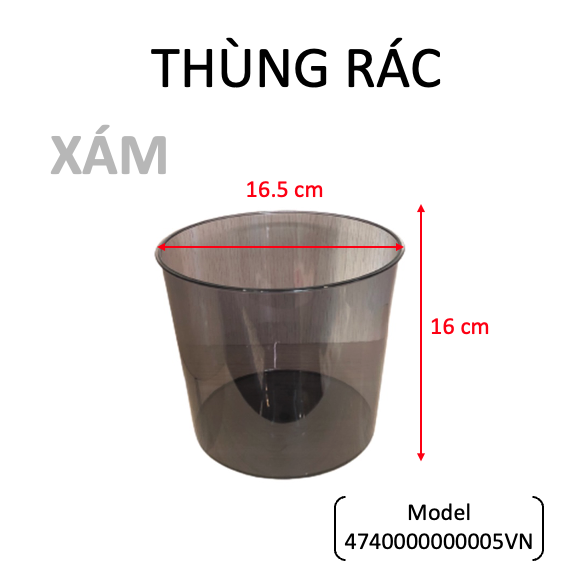 Thùng rác nhựa, thùng rác nhựa cao cấp, nhựa PP &amp; nhựa PET cao cấp