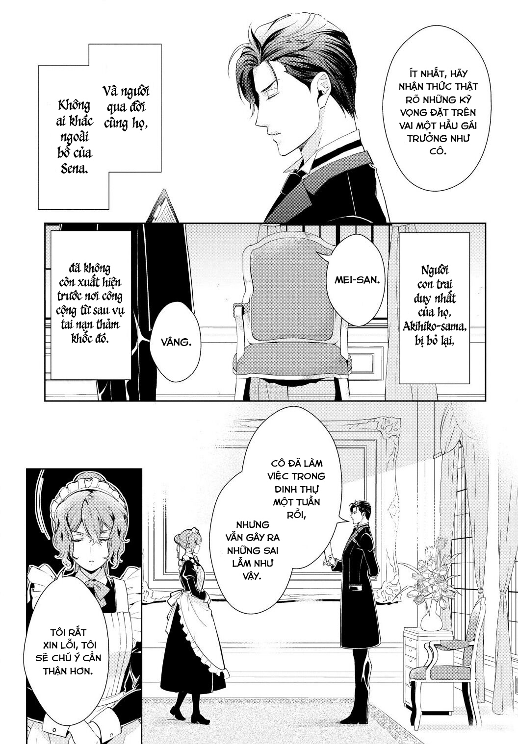 quản gia lạnh lùng yêu điên cuồng nàng hầu gái chapter 1 8