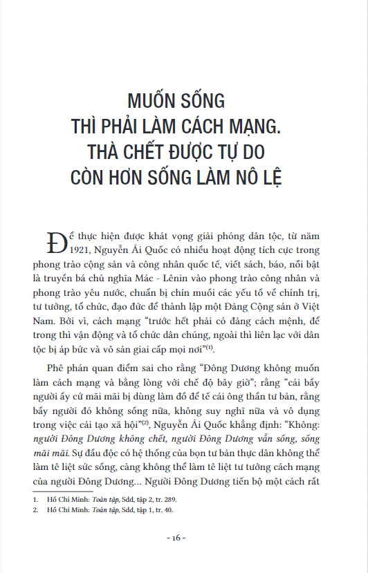 Sách Khát Vọng Hồ Chí Minh