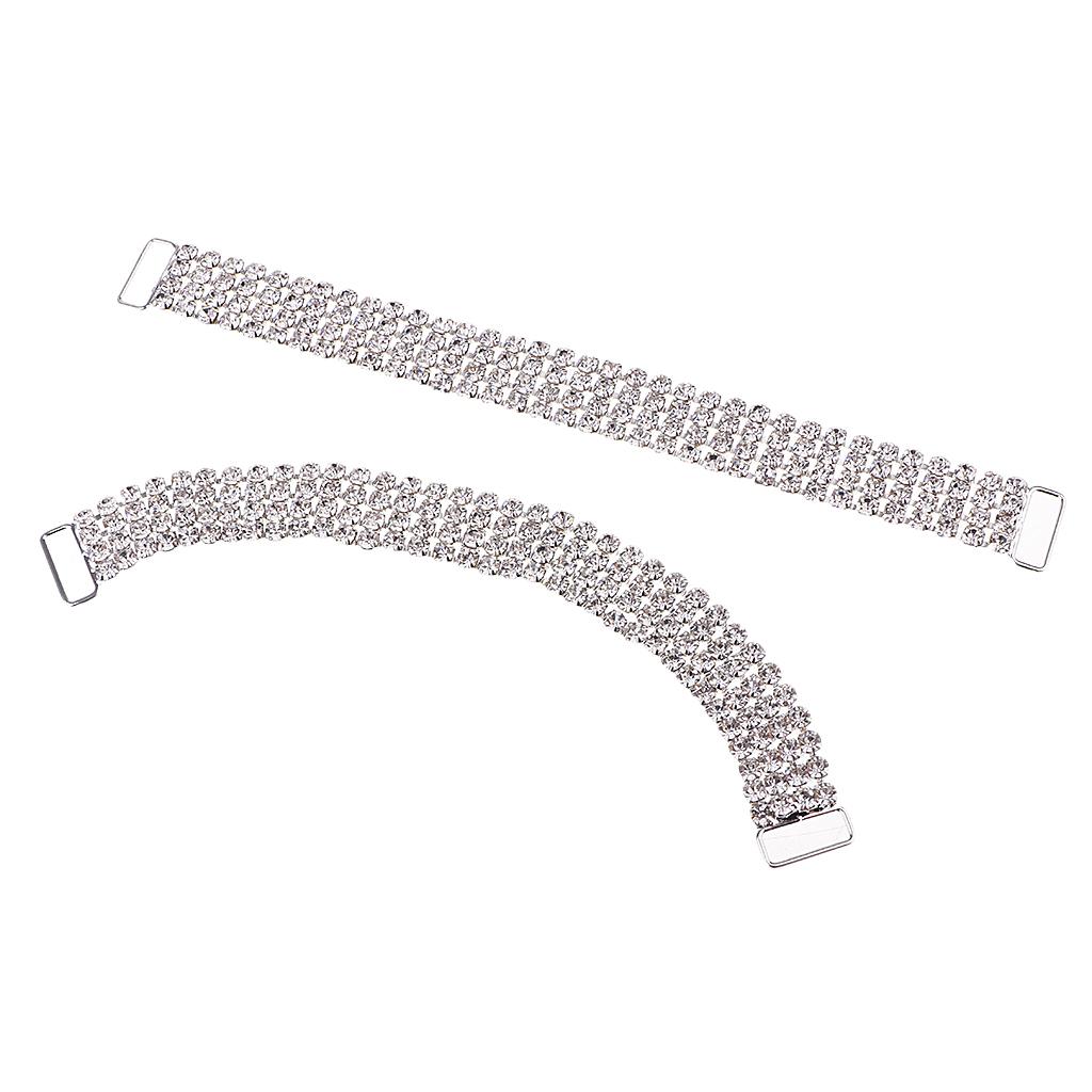 Đôi Pha Lê Bikini Cổng Kết Nối/Khóa Dây Xích Cho Bơi Mặc DIY
