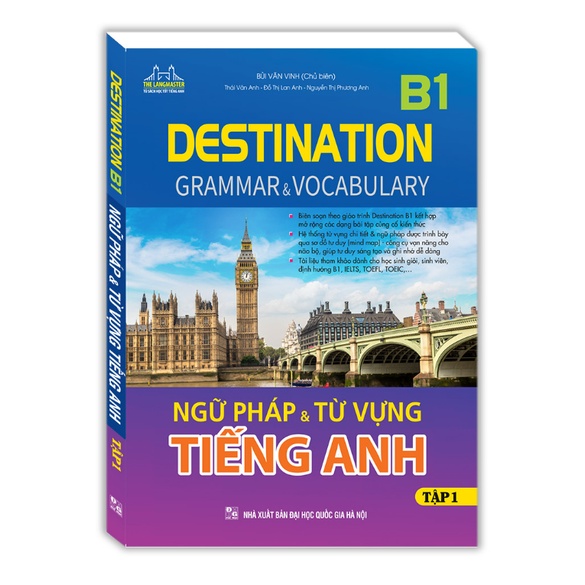 Sách - Combo 2c DESTINATION B1 - Ngữ pháp và từ vựng tiếng anh (t1+t2)