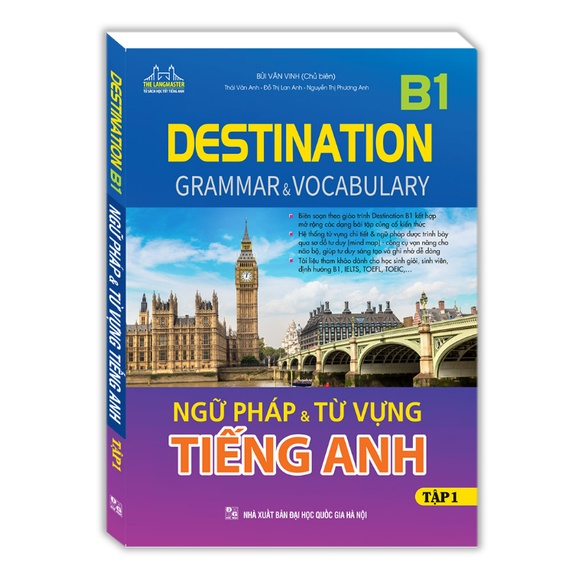 Sách - DESTINATION B1 - Ngữ pháp và từ vựng tiếng anh tập 1