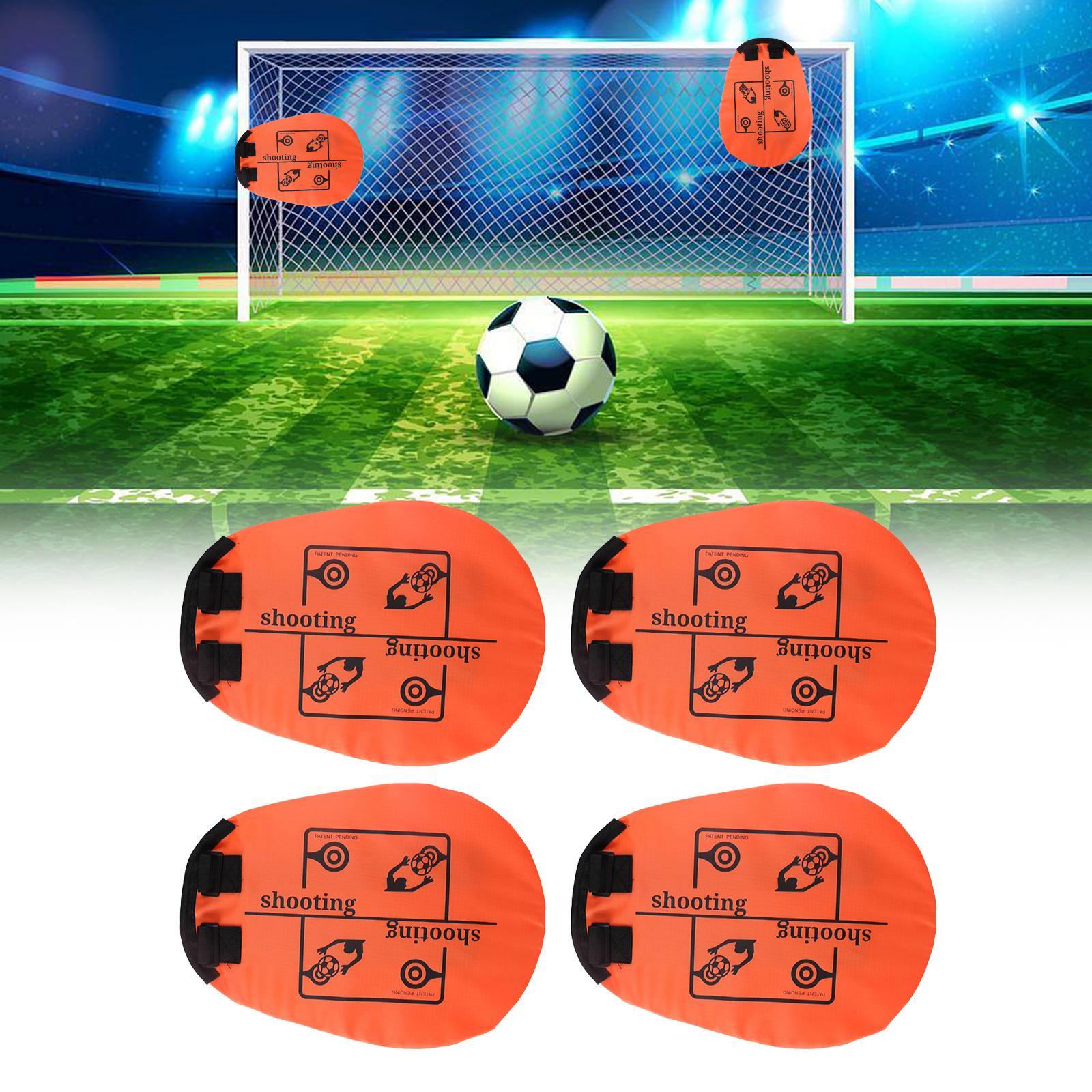 4x Football Target Training Accessories Soccer Goal Target Training