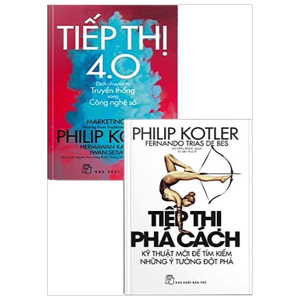 Combo Tiếp Thị Phá Cách + Tiếp Thị 4.0 - Dịch Chuyển Từ Truyền Thống Sang Công Nghệ Số