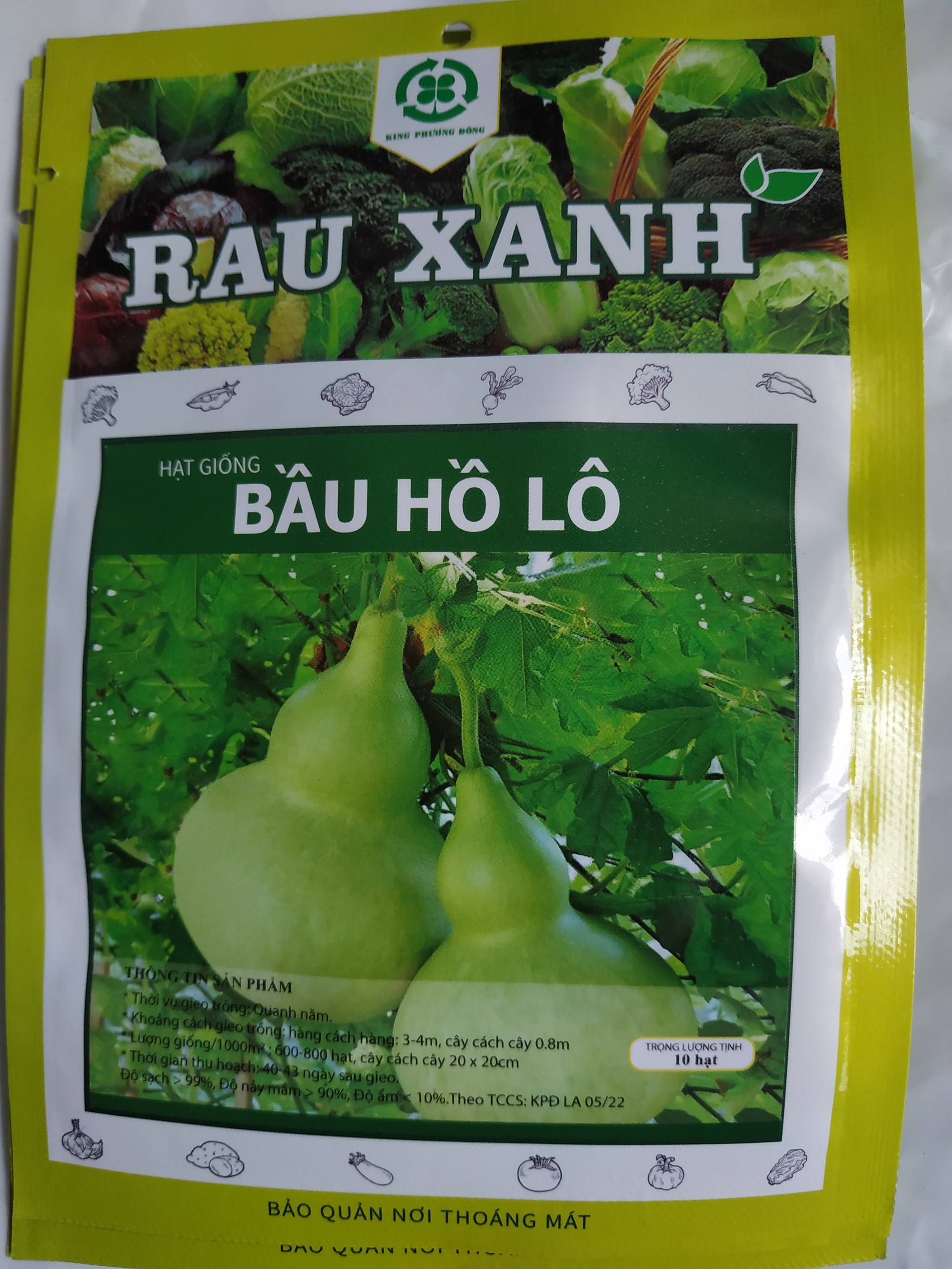 Hạt giống BẦU HỒ LÔ - gói 10 hạt