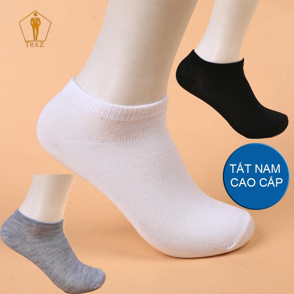 Tất Vớ nam 5 đôi Cổ Ngắn Vải Mềm Hút Mồ Hôi Cao Cấp