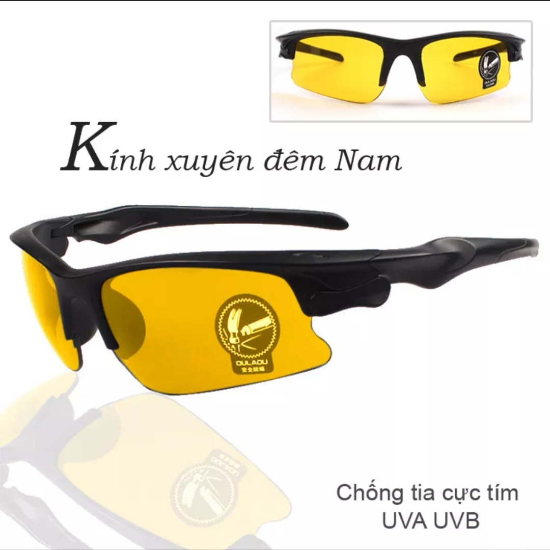 Kính râm kính mắt nam phân cực M31 chống tia uv chói lóa đèn khi lái xe hàng cao câp siêu trong