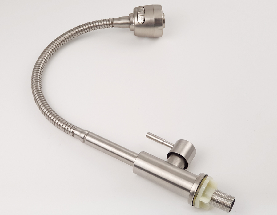 Vòi rửa chén lạnh Inox SUS 304, cần lò xo Eurolife EL-RC09