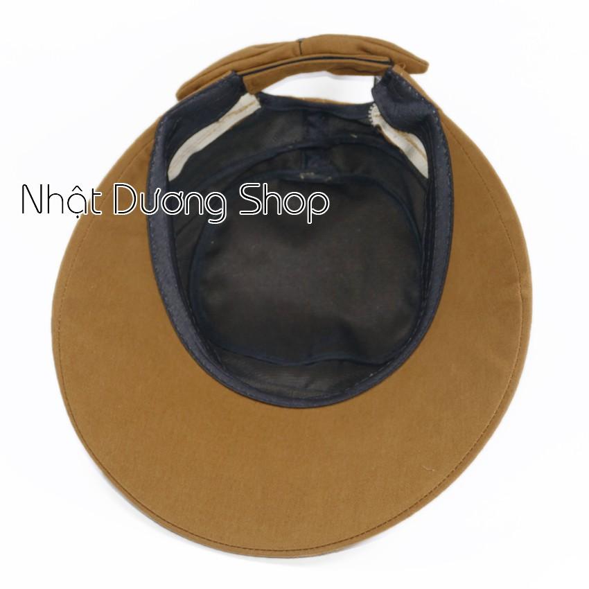 Nón chống nắng New fashion loại tốt nữa đầu chất liệu vải tốt thích hợp cho chị em phụ nữ