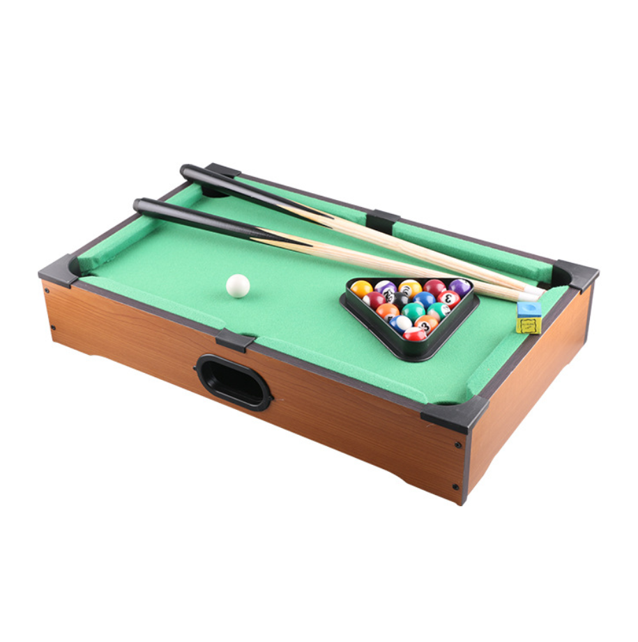 Bàn bida mini cho trẻ em size 51.5x31x9cm bằng gỗ, mặt nhung cực đẹp