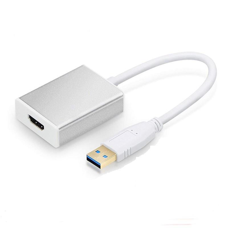 Cáp Chuyển Đổi, Cáp Chuyển USB 3.0 Sang Hdmi, USB to Hdmi - Truyền Tín Hiệu Tốc Độ Cao - Home Computer