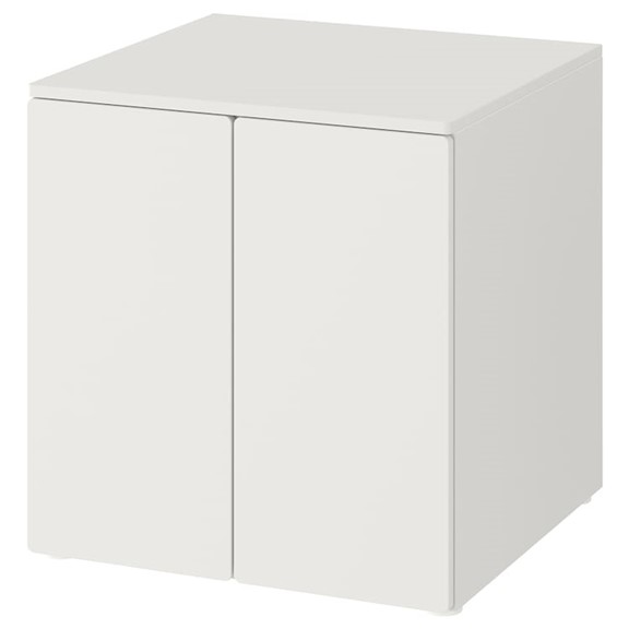 ZANOTTA, Tủ lưu trữ đồ dùng 2 tầng kèm tay nắm STO_027, 60x57x63cm