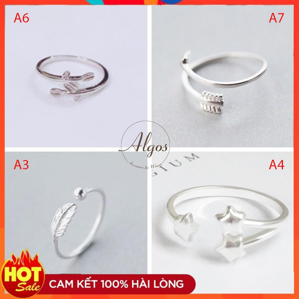 Nhẫn nữ - Nhiều hình ️ ƯU ĐÃI TOÀN SHOP ️ Bạc 925 sáng bền, thiết kế phù hợp mọi phong cách, sự kiện