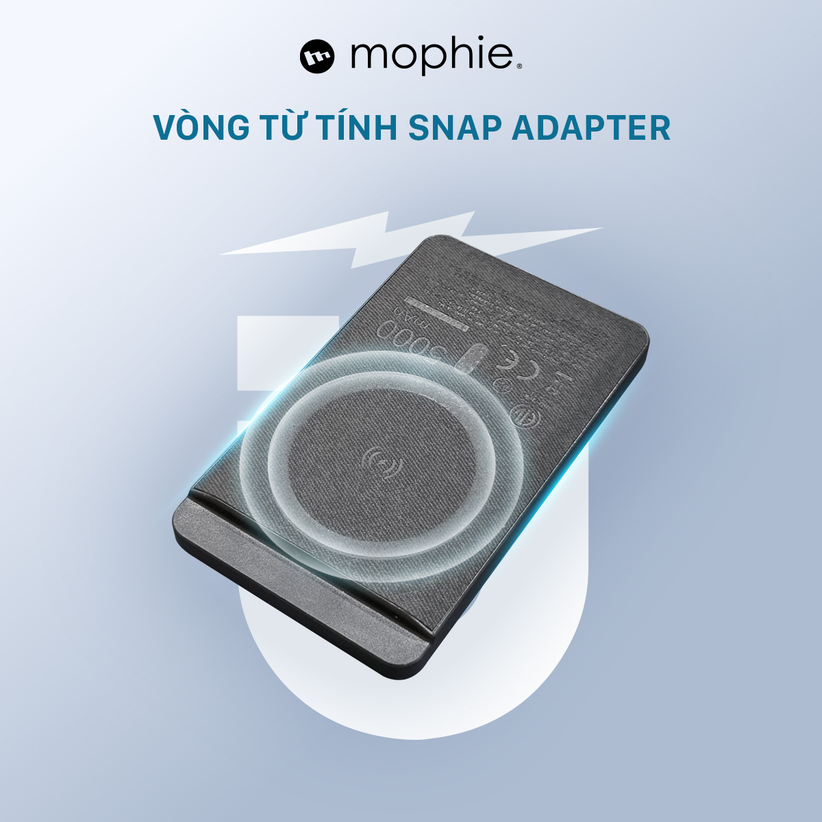 Sạc dự phòng Mophie Snap+ 5,000mAh - Hàng chính hãng