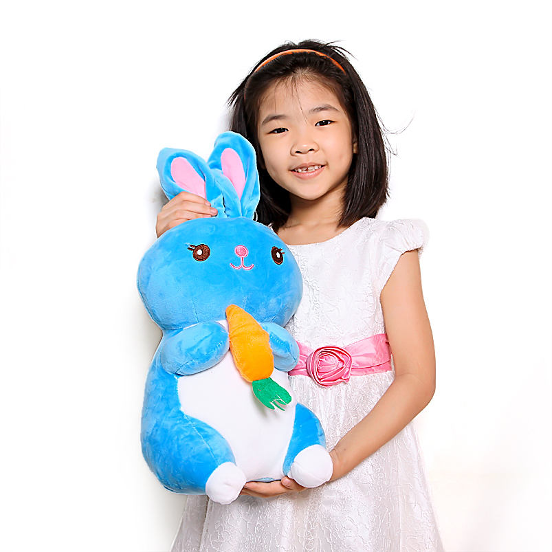 Gấu bông chú thỏ ôm cà rốt dễ thương size 50cm