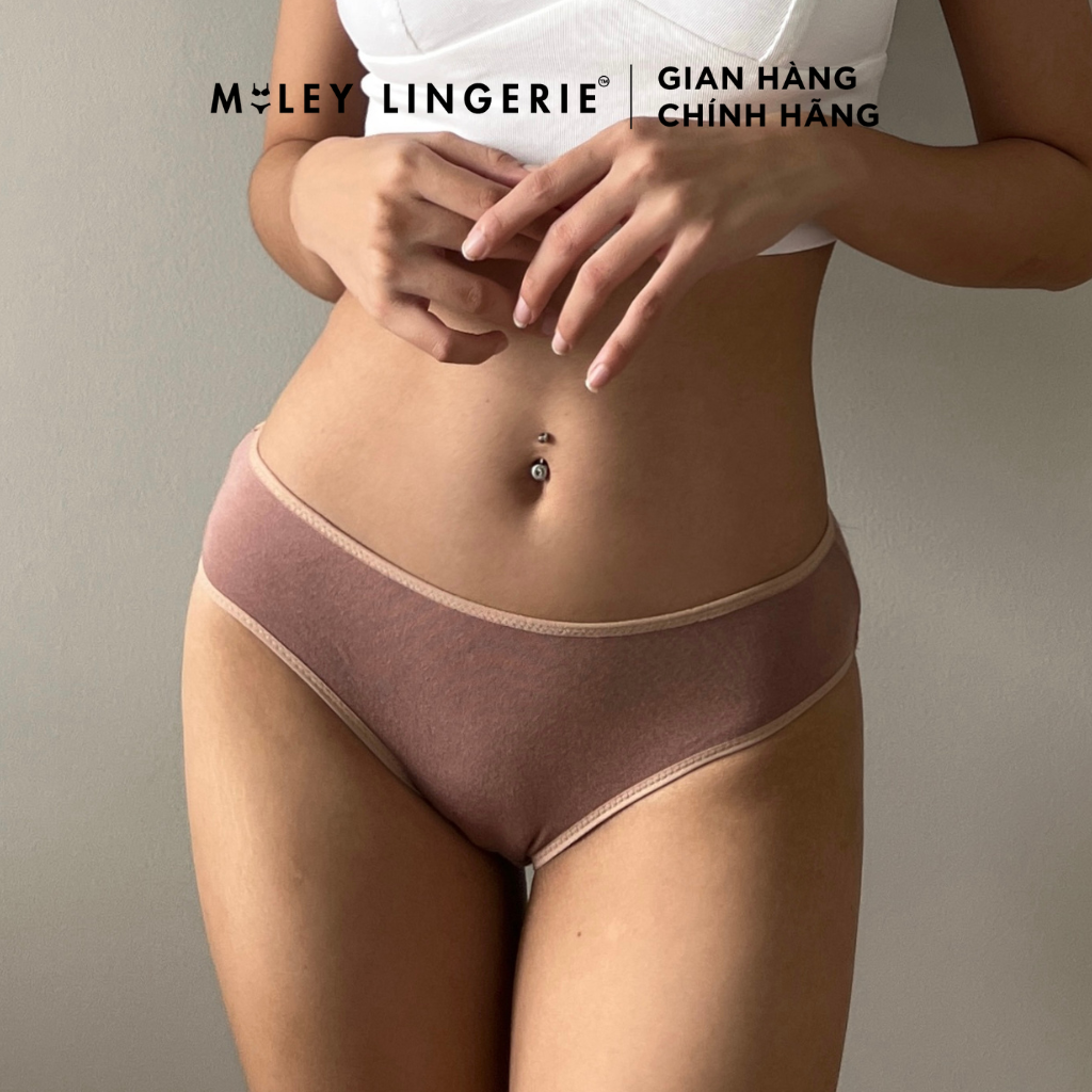 Combo 3 quần lót nữ cotton co dãn 4 chiều Flexi Miley Lingerie - Màu ngẫu nhiên