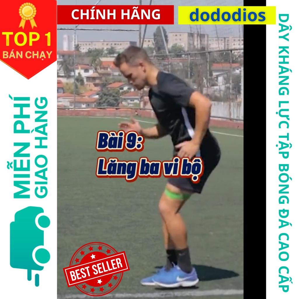 Dây Mini Band Dây Cao Su Kháng Lực DoDoDios Tập Chân Mông Đá Bóng