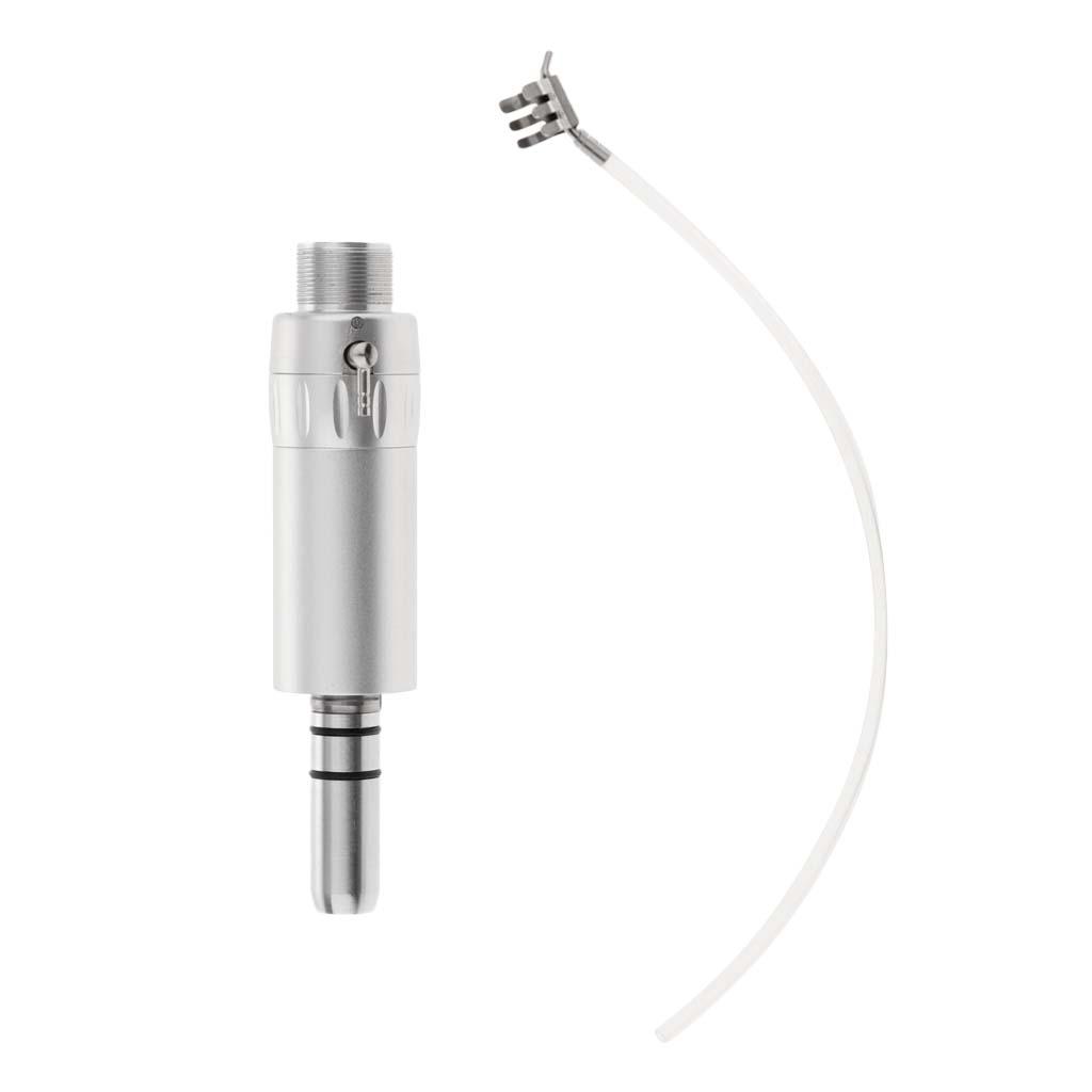 4 Holes Straight Brush Hand Piece Motor Micromotor Polish Dental Laboratory