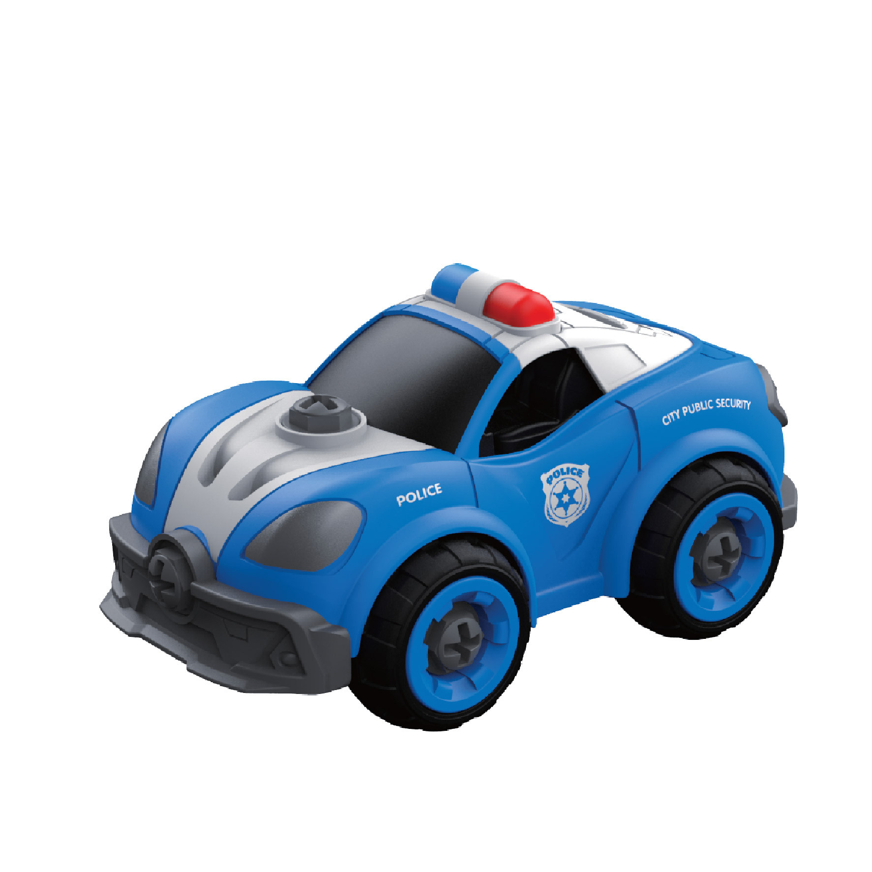 Đồ Chơi Xe Cảnh Sát Có Âm Thanh TOONYKIDS Cho Bé - Police Car TN050