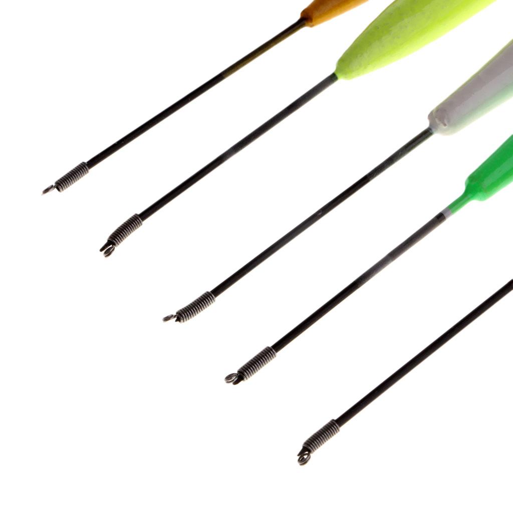10pcs Fishing Balsa Wood Floats Bobbers Buoy Carp Coarse Fishing Tackle