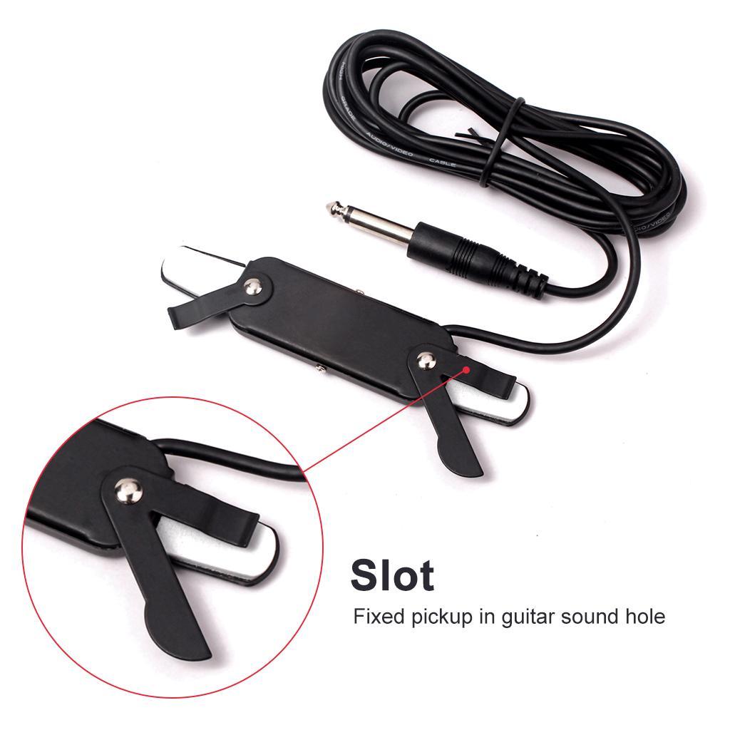 1 Piece Guitar 12 Hole Sound Pickup for 40/41inch Acoustic Guitar Parts