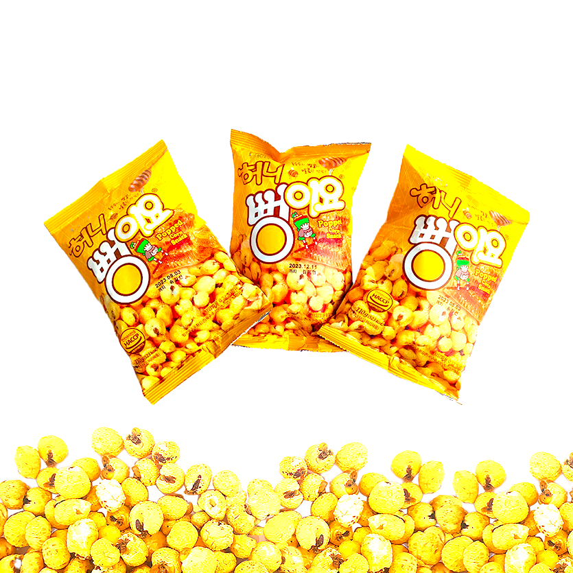 Bỏng ngô Hàn Quốc Vị mật ong