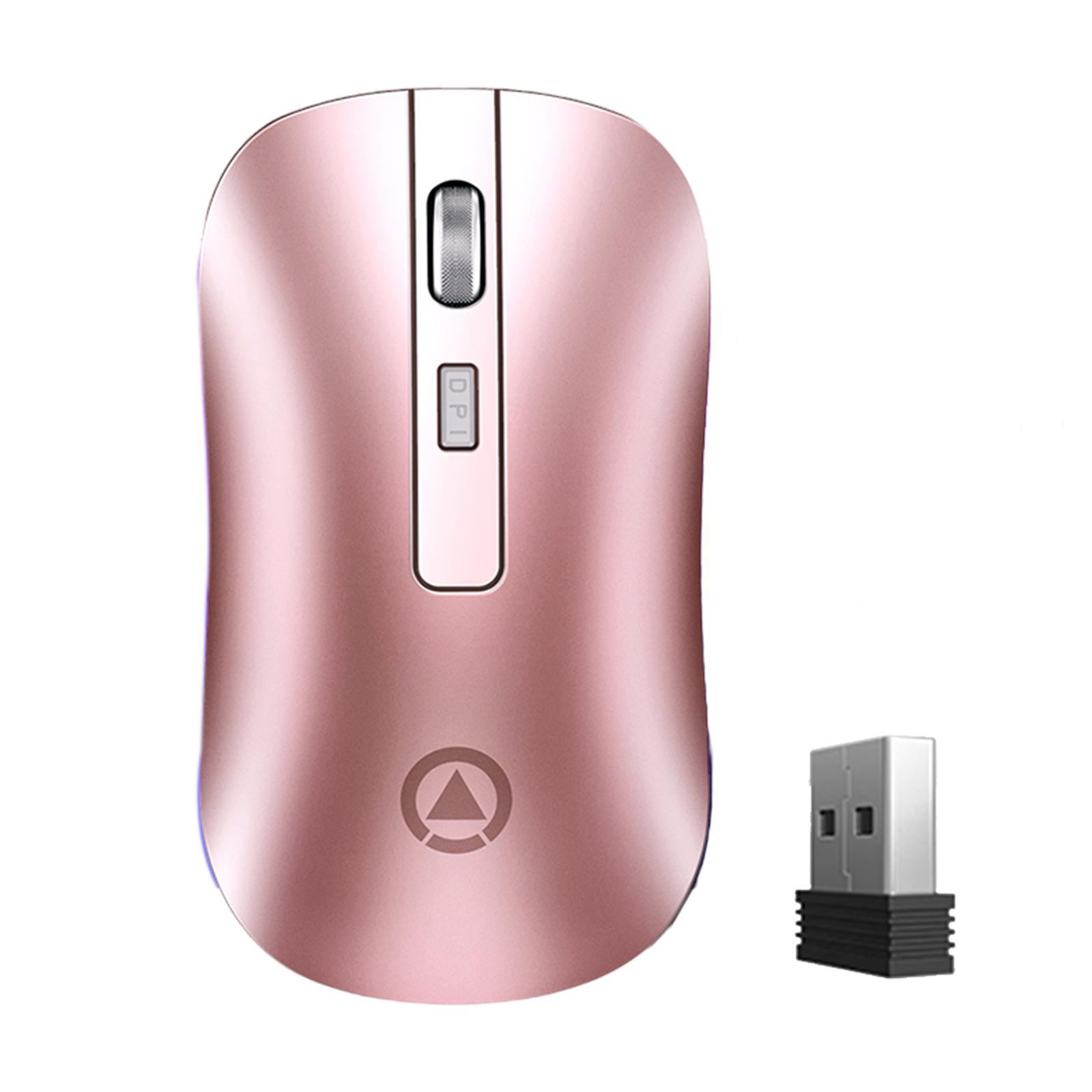 Wireless Office Mouse 2.4GH Rose Gold