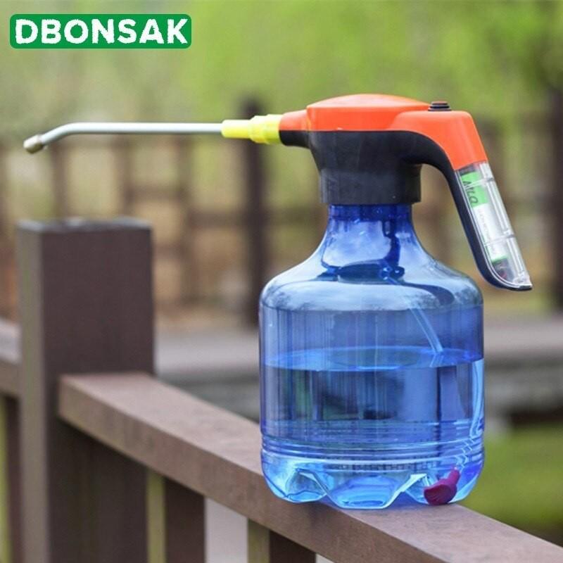 Bình xịt nước tưới cây phun sương đa năng sạc điện Pin lithium 3L
