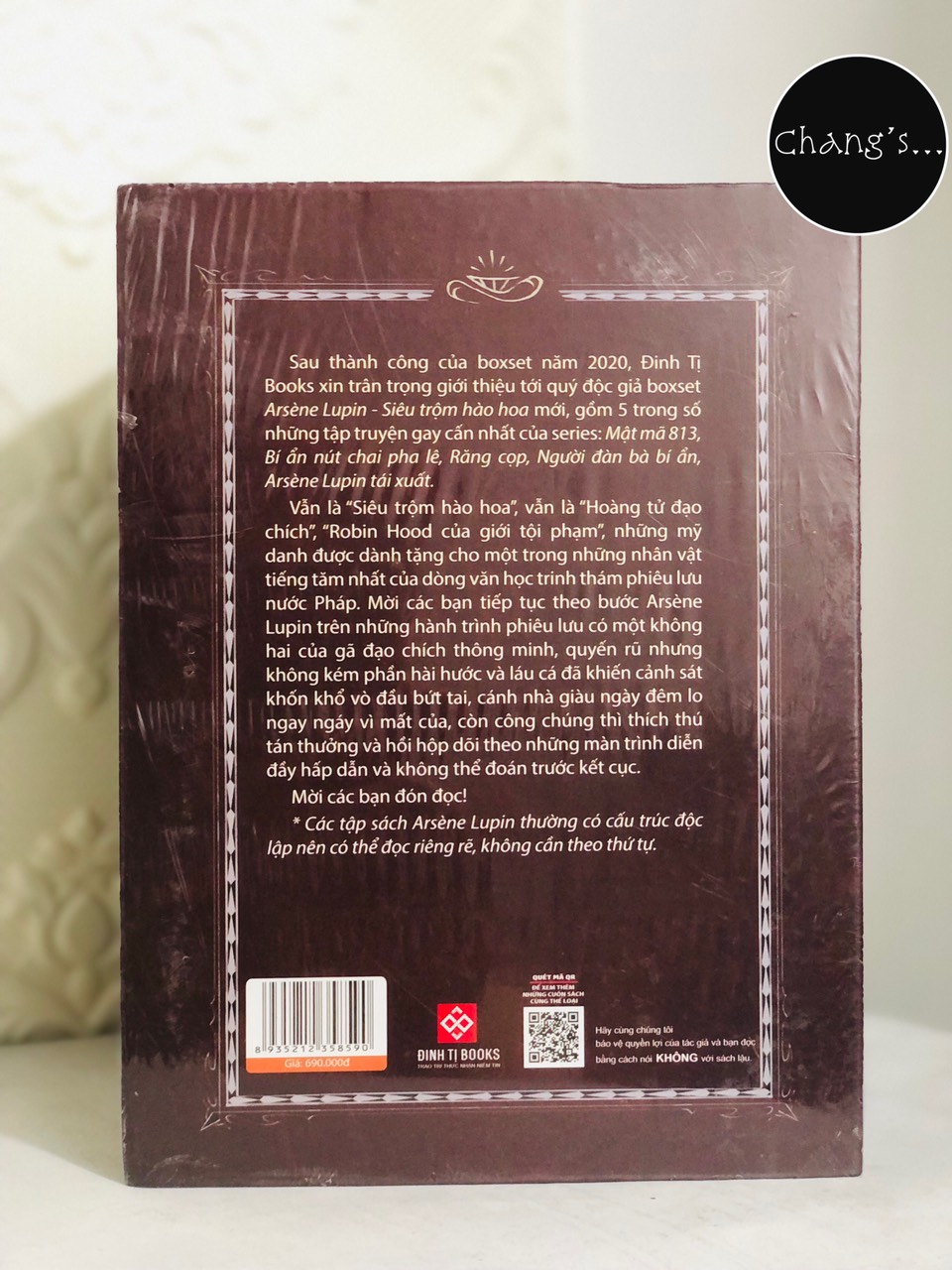 Boxset Arsène Lupin - Siêu Trộm Hào Hoa