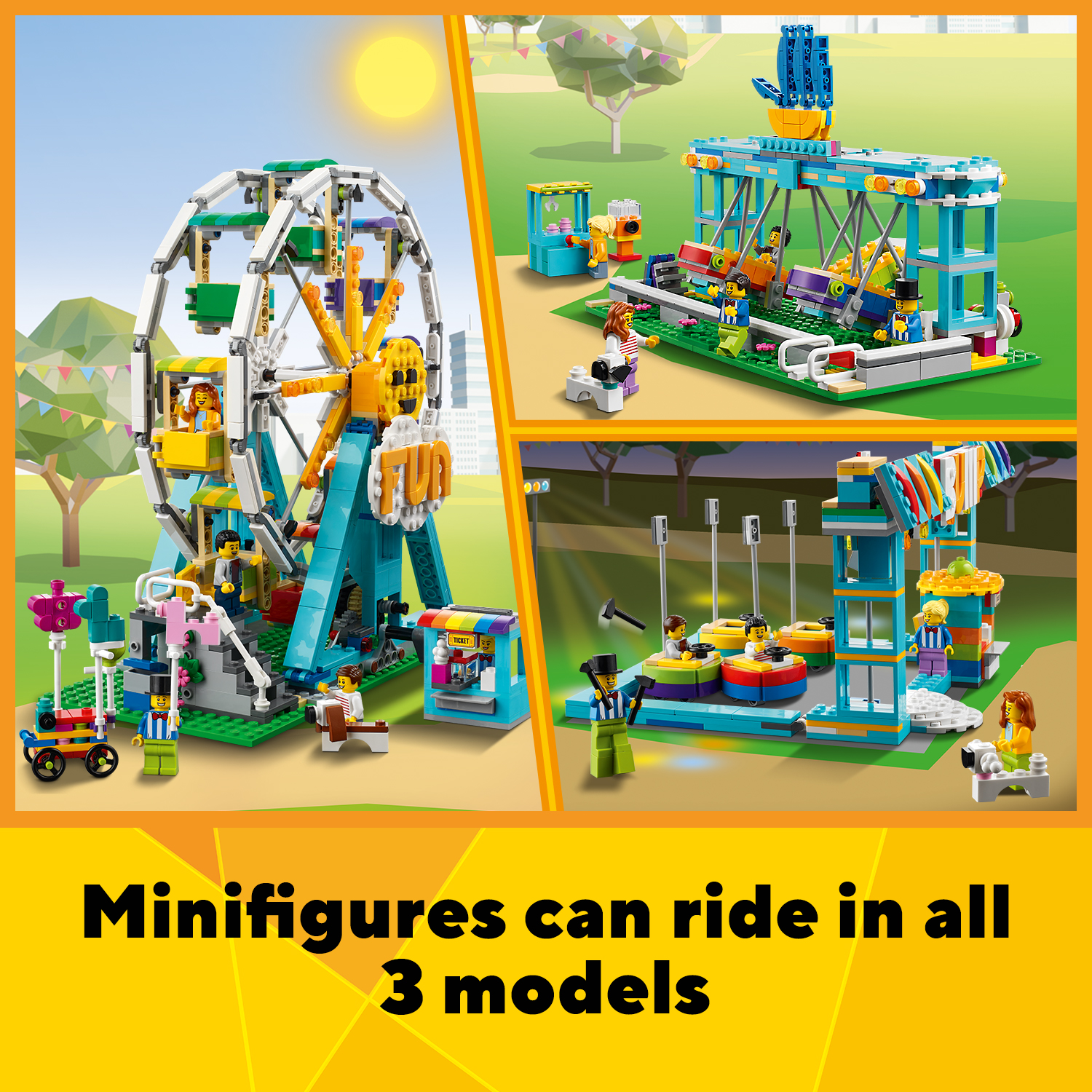 LEGO Creator 31119 Vòng đu quay mặt trời