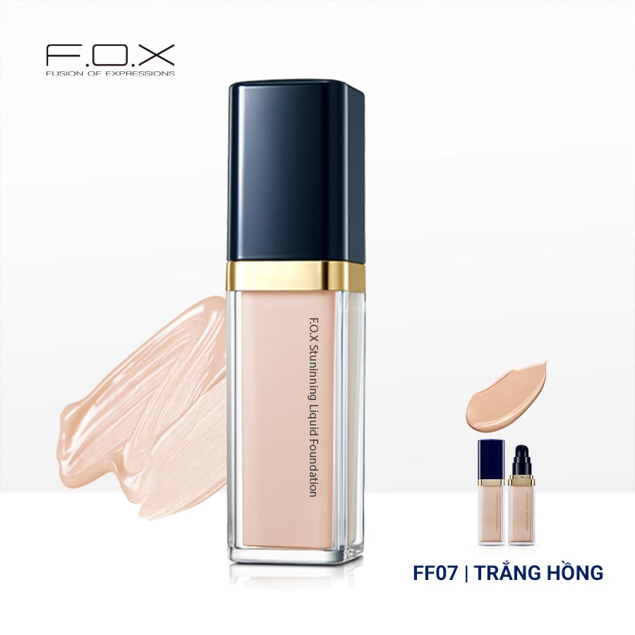 Kem Nền FOX Dưỡng Ẩm Làm Sáng Da  - SPF30★★ Stunning Liquid Foundation 30ml