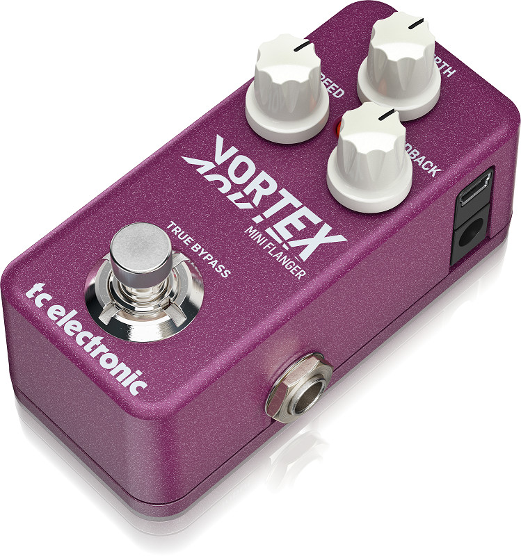 TC Electronic Vortex Mini Flanger Guitar Effects Pedal-Hàng Chính Hãng