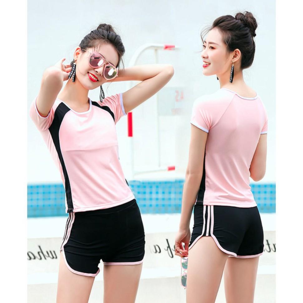 Đồ Bơi Hai Mảnh Kiểu Dáng Thể Thao Che Bụng AT125 Shop Mây - Bikini Áo Tắm Bộ Bơi