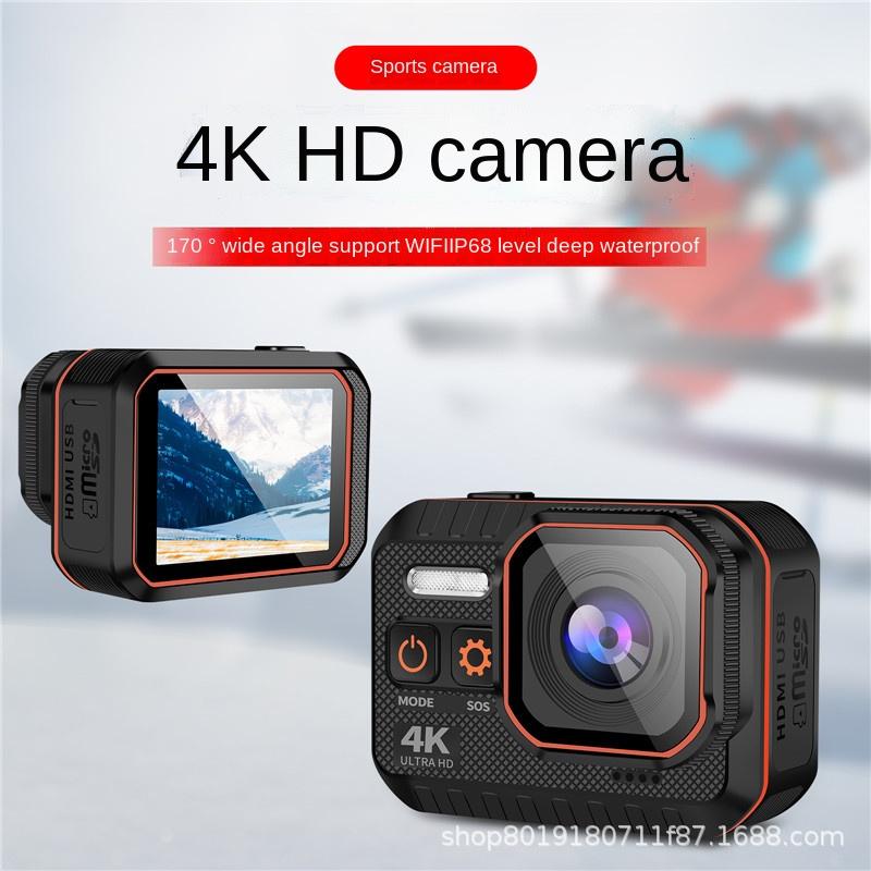 Camera hành động 4K HD với màn hình điều khiển điều khiển từ xa Máy ảnh thể thao chống nước máy quay máy ảnh máy ảnh 4K Sports Camera