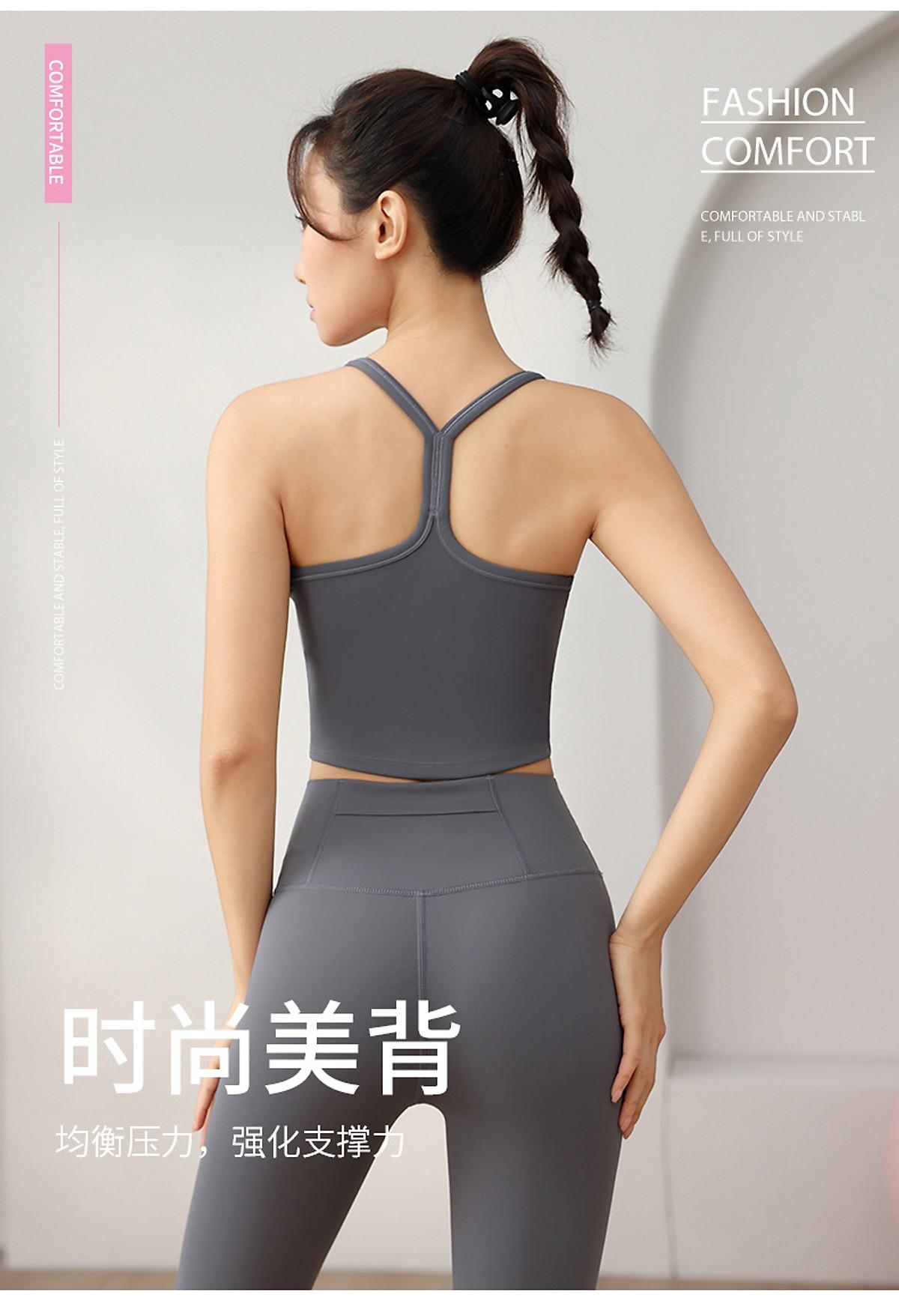 ÁO NGỰC THỂ THAO CHỮ Y SEXY VẠT BẦU CAO CẤP