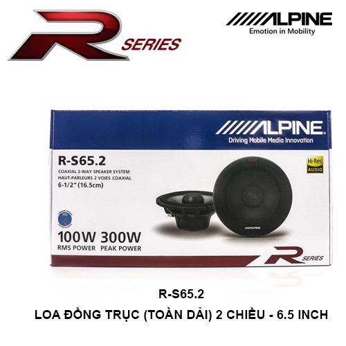 R-S65.2 Loa xe hơi đồng trục 2 chiều 6.5 inch chính hãng Alpine