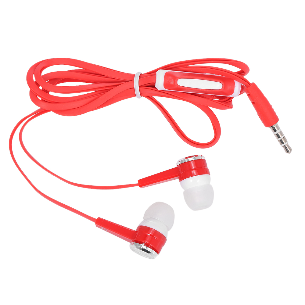 Tai Nghe Nhét Tai Có Dây Giắc Cắm 3.5mm Âm Thanh Nổi Với Micrô