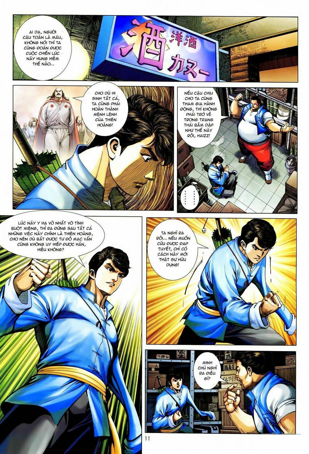 tân tác trung hoa anh hùng chapter 18 11