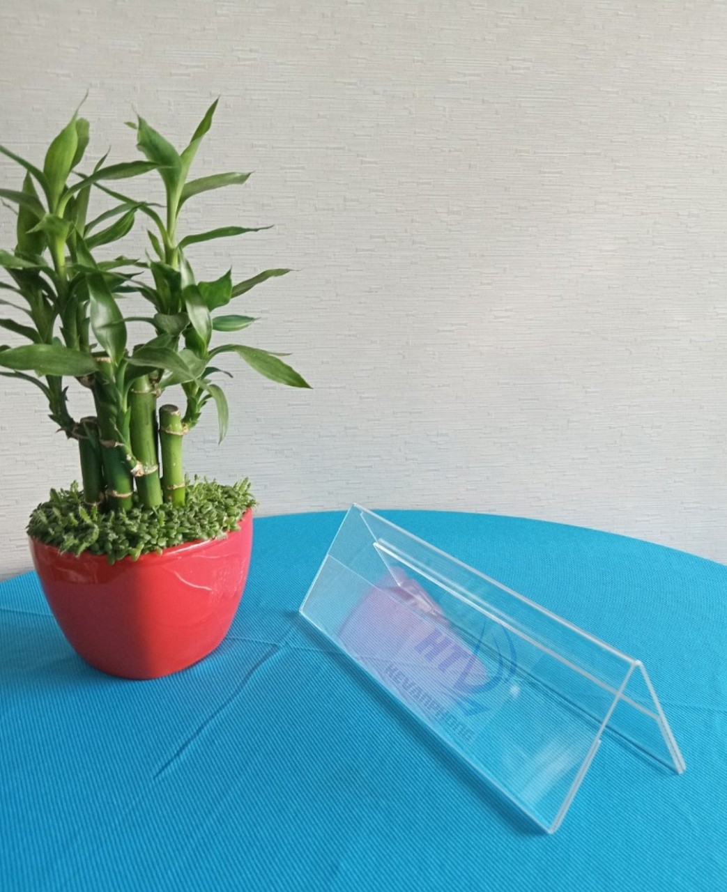 Kệ chức vụ 2 mặt cỡ trung 24x8cm
