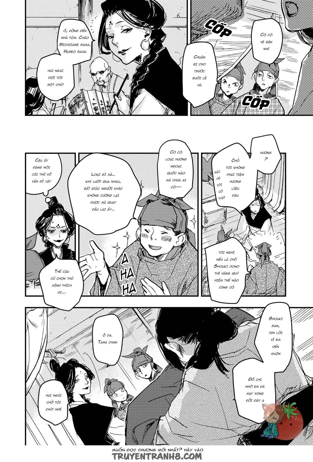 ứng thiên môn chapter 22 23