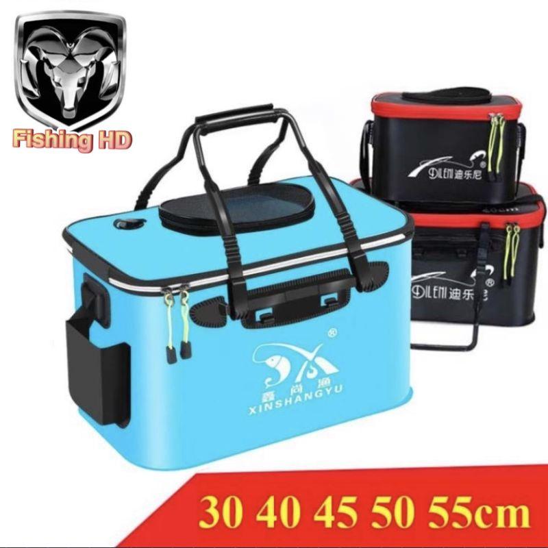 Thùng Đựng Cá Gấp Gọn Thùng Đựng Cá Đa Năng Cao Cấp KK8 đồ câu FISHING_HD