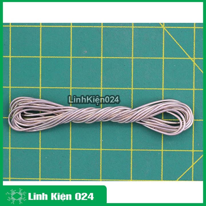 Thiếc hàn không chì hàn quốc cuộn 1,5 mét - 0.8mm LFC7-107