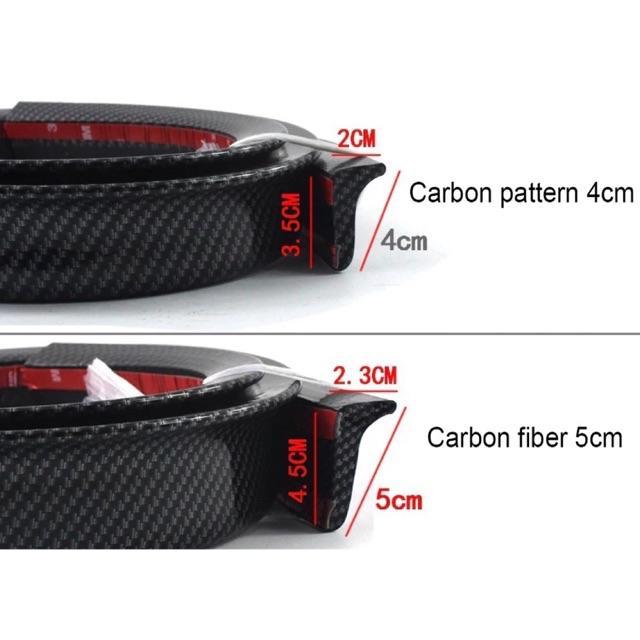 Đuôi Gió, Cánh Lướt Gió Vân Carbon 3D Xe Ô Tô Phong Cách Thể Thao