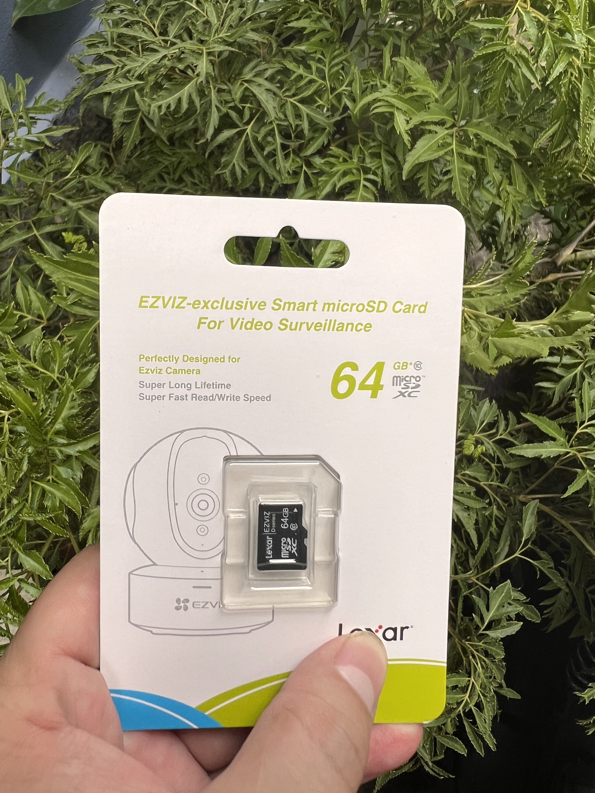 Thẻ nhớ Camera Ezviz 64Gb Class 10 Tốc Độ Cao, Cho Camera, Điện Thoại - Hàng Chính Hãng 