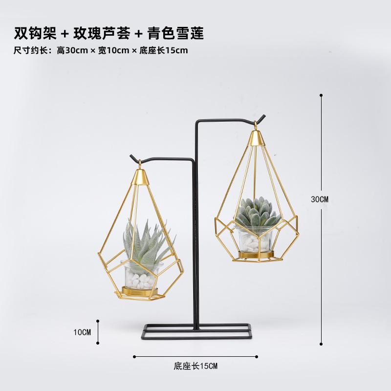 Ưu Đãi Đặc Biệt Phòng Khách Vật Có Mô Phỏng Cây Cảnh Mọng Nước Đồ Trang Trí Nhỏ Trang Trí Nhà Máy Tính Để Bàn Chân Nến Phòng Hiên Tủ Rượu Ánh Sáng Sang Trọng